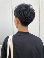 ナルヘアー 越谷(Nalu hair) 【(簡単スタイリング】アップバングパーマ