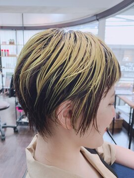 ポー 三軒茶屋(poh) ココアベージュ/小顔/ミディアムレイヤー/髪質改善/三軒茶屋