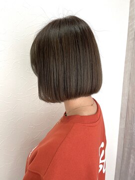 シエル 立川店(CIEL) 【CIEL×久光】透け感ベージュ×ミニボブ