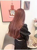ピンクベージュ