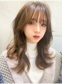 【ROJITHA原宿表参道】キャラメルベージュ×ロングレイヤー