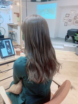 ノル(Knoll) オリーブグレージュ/ヘルシーロング/アンニュイウェーブ 日比谷