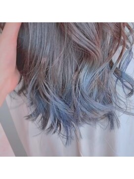 カンゴールサロン 郡山ノース(KANGOL) 裾カラーパステルブルー