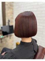 ハサミバイアトリエナガノ 千葉(8sami by atelier nagano)&nbsp;デザインカラー／レイヤーカット/ウエットヘア/オリーブベージュ