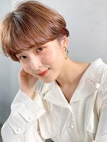 アイティーバイアルバム 藤沢店(IT by ALBUM)&nbsp;マッシュショート_チェリーブラウンフェミニンロング_29017