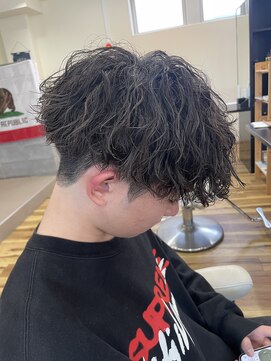 スウェル 千葉店(Swell) 波巻きツイストパーマ[千葉/メンズ/メンズパーマ]