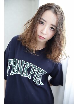 フレーム 博多店(FRAME) 【FRAME】色っぽふんわりミディ♪