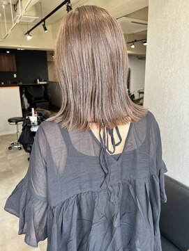 ノイ(NEU) 【NEU×石田】シークレットハイライト×フォギーベージュカラー