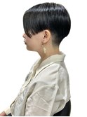 【ウエジ】ブリーチダブカラー姫カットウルフ刈り上げ