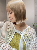 サンド 池袋(sand)&nbsp;タッセルボブ/ハイトーン/ミニボブ/ショート/イメチェン