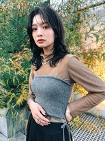 【ARTE表参道/青山】モテ髪ミディアム×ブリーチなし透明感