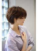 大人ショートボブスタイル