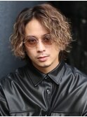 波巻きスパイラルパーマツイストスパイラルパーマ緩めマッシュ