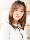 韓国風イヤリングカラーミディアムレイヤーa戸頭20代30代40代