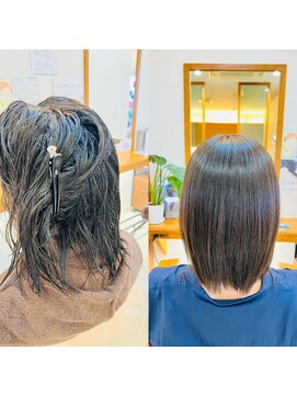 ビューティーサロンジェイ(Beauty Salon J) 雨や汗で広がる髪には縮毛矯正でラクを手に入れましょ♪