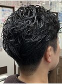 ツーブロックパーマスタイル