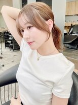 ロンド リリー 銀座(Lond Lily)&nbsp;レイヤーカット×小顔に見える顔周り×髪質改善縮毛矯正[銀座]