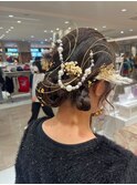 成人式前撮りヘアセット