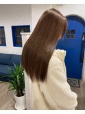 ベージュ×ブリーチなしカラー【四日市】