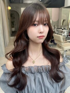 ユニ 原宿(uni) #54/黒髪/ボブルフ/ネビージュ/小顔/ワンレン/髪質改善/原宿