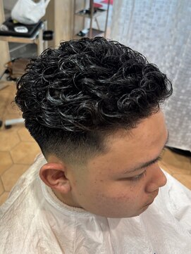 アズールサン 草加西口店(azule-sun) オールバックパーマ