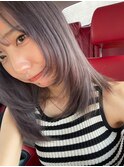 ラベンダーグレー　顔周りレイヤー　宇都宮