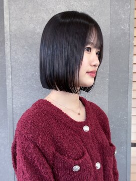 ロンド 表参道店(Lond) ◇メルティカラー似合わせカットウェーブミディアム縮毛矯正ボブ