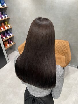 シャルムバイケンジ(Charm.by KENJE) 美髪ストレート艶髪髪質改善縮毛矯正トリートメント銀座有楽町