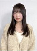 レイヤーカット × うすめぱっつん