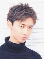 ハレ ヘアサロン(Hale hair salon)&nbsp;【Hale】ブルーブラック/スパイキーショート/フェザーパーマ原宿