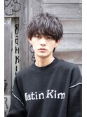 ウェーブパーマ　メンズヘア　束間　イケメン　２０代　３０代ｋ