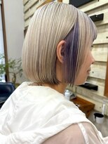 ラウラアンドロー(LAURA&RO) 【ホワイトシルバー×バイオレット】