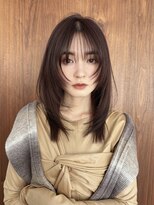 ローネス(LONESS) レイヤーカット 顔まわりレイヤー ハッシュカット