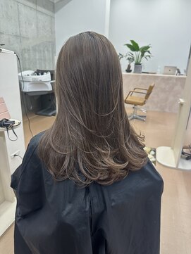 ヌエン 渋谷(NU/EN) ワンカールレイヤーセミロング