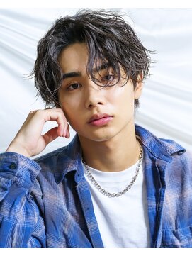 アイトーキョーシエル 横浜(AI TOKYO Ciel) センターパート/シャドウパーマ/波巻きパーマ