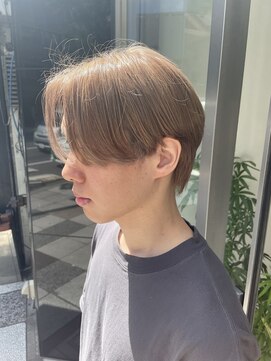 カエラ バイ アメリ(kaela by ameri) 【kaela 仲丸】ハンサムショート×ミルクティー