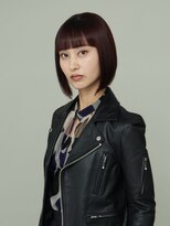 ピークアブー 原宿ハラカド(PEEK-A-BOO) くせ毛多毛ボブショート前下がりモードワイドバングかっこいい