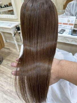 サンタフェ 岡崎店(Santa'Fe) 絹髪/髪質改善カラー/艶髪ストレート/美髪/艶髪