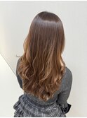 コテ巻きデジタルパーマ