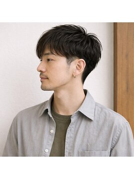 スープレックス ヘアーデザイン(SOUPREX HAIR DESIGN) 大人メンズツーブロックナチュラルショート 20代 30代 40代