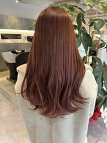 マルフェ 天王寺(marfe)&nbsp;【marfe】ブリーチなしダブルカラー＿ピンクブラウン＿韓国風