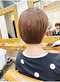 癖毛ボブ