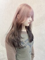 ロンド レア 天神大名店(Lond Le’a) ダークアッシュ/大人ガーリー/似合わせカット/着物ヘア/10代20代