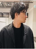 フェザーパーマスタイル
