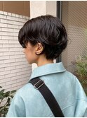 30代40代◎ハンサムショートパーマ×ニュアンスパーマ
