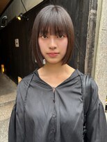 ソワンドゥブレスココ 京都店(soin de brace coco.)&nbsp;ストレートボブ