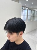 刈り上げ短髪マッシュ