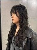 【TAKE】コテ巻きロングパーマ