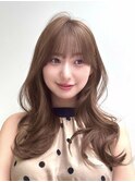 やわらかく動く韓国レイヤー（レイヤーカット/顔周り）