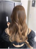 ダークパープルナチュラルショート夏のヘアアレンジ原宿